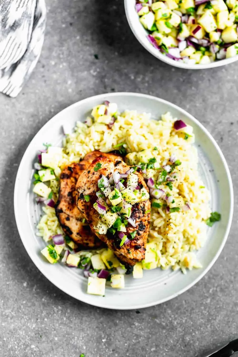 Grilled Chipotle Chicken with Pineapple Salsa