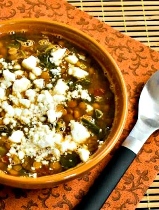 Slow Cooker Greek Lentil Soup