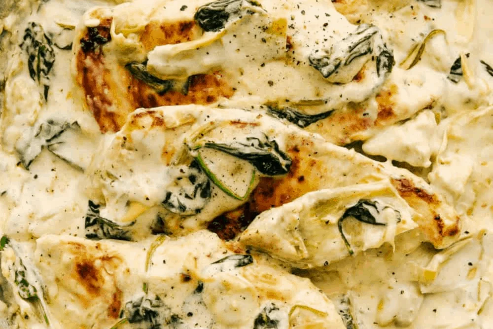 Creamy Spinach Artichoke Chicken | The Recipe Critic