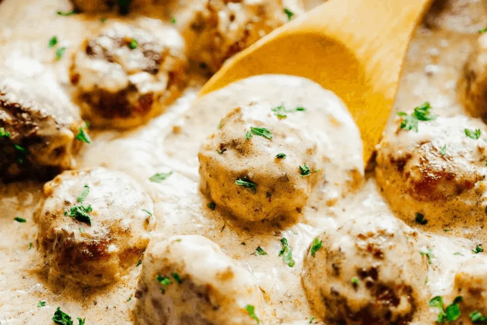 Creamy Cajun Chicken Meatballs | The Recipe Critic