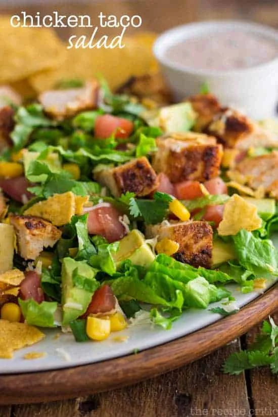 Chicken Taco Salad | The Recipe Critic
