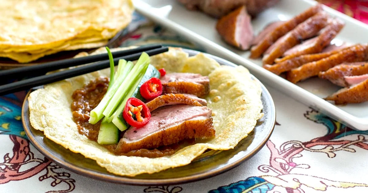 Peking Duck Pancakes (Paleo, Gluten-free)